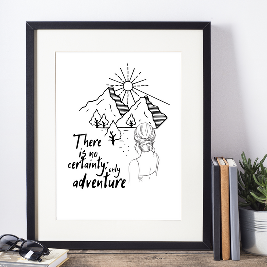 Only Adventure A4 Print