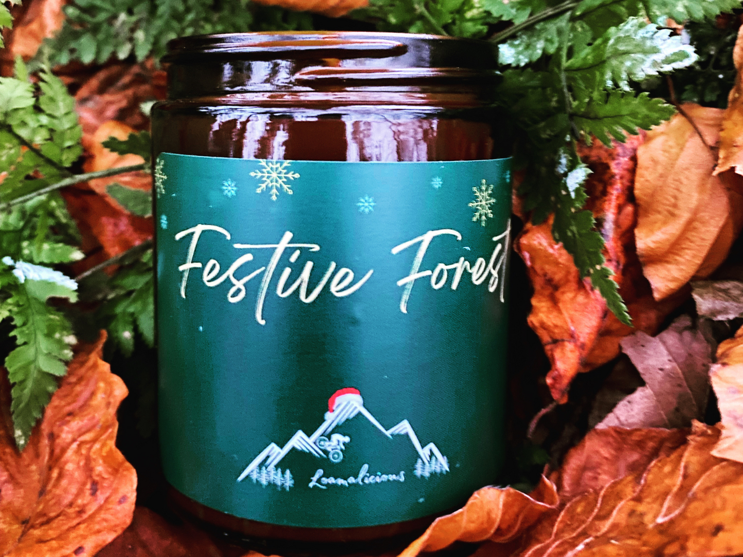 Festive Forest | Festive Candle | Soywax candle | vegan candle forest of dean