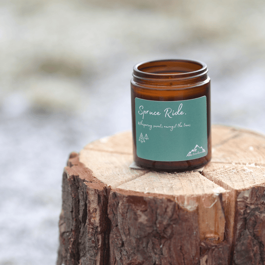 Forest Candle | Spruce Ride Forest of Dean | Scented Candle | Handpoured Candle | Vegan Candle | home decor | Adventure | Gloucestershire