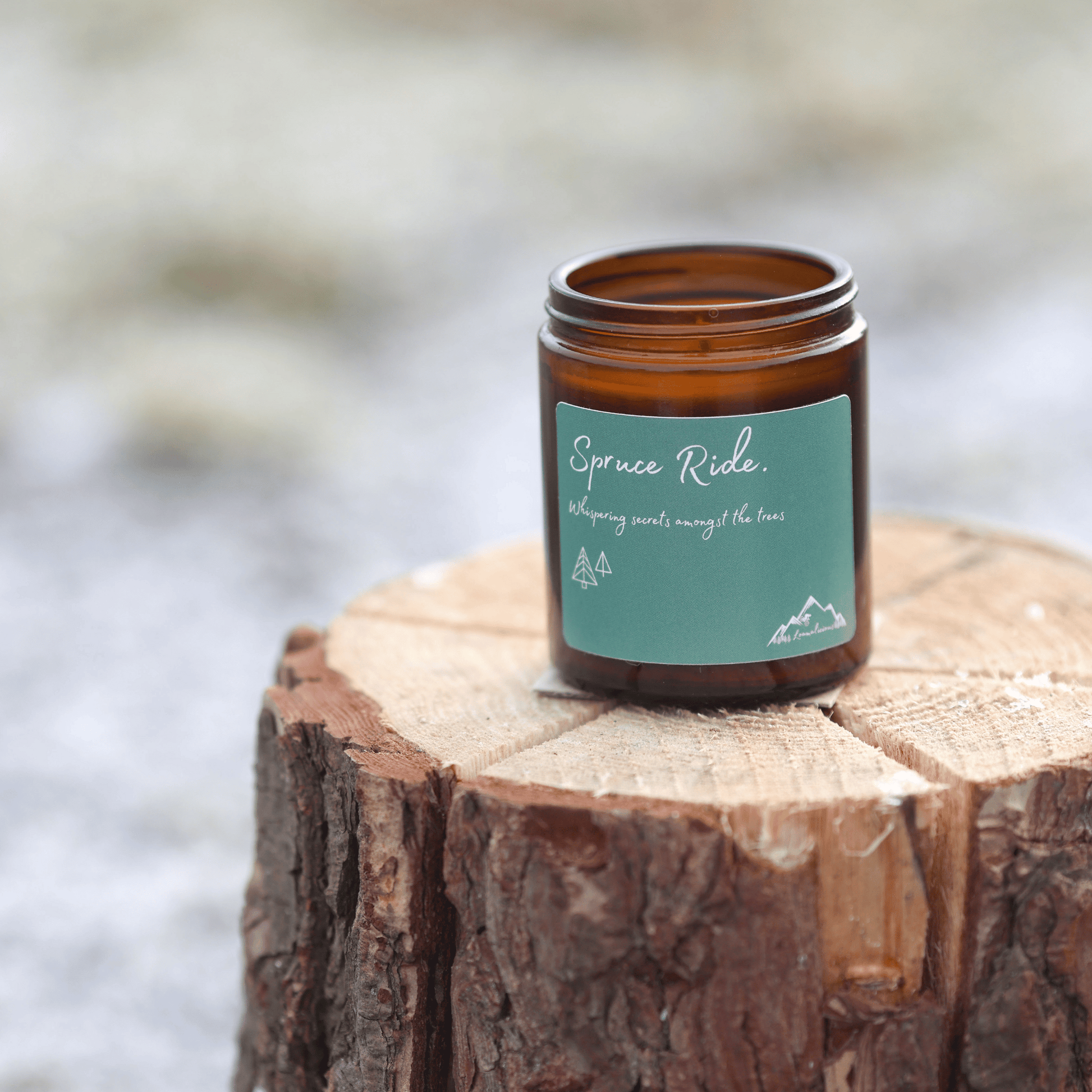 Forest Candle | Spruce Ride Forest of Dean | Scented Candle | Handpoured Candle | Vegan Candle | home decor | Adventure | Gloucestershire