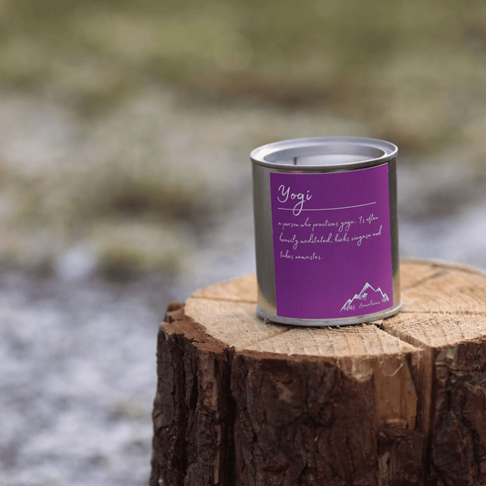 Yoga candle | scented candle | handmade forest of dean | gloucestershire adventure | small batch candle