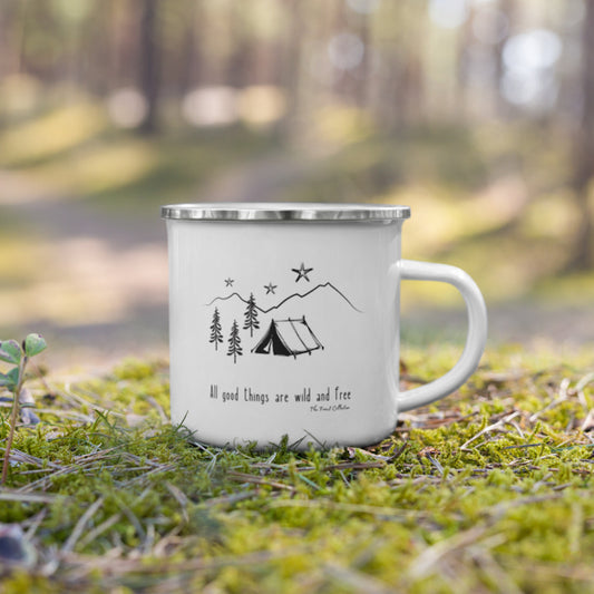 Wild & Free Camping Mug